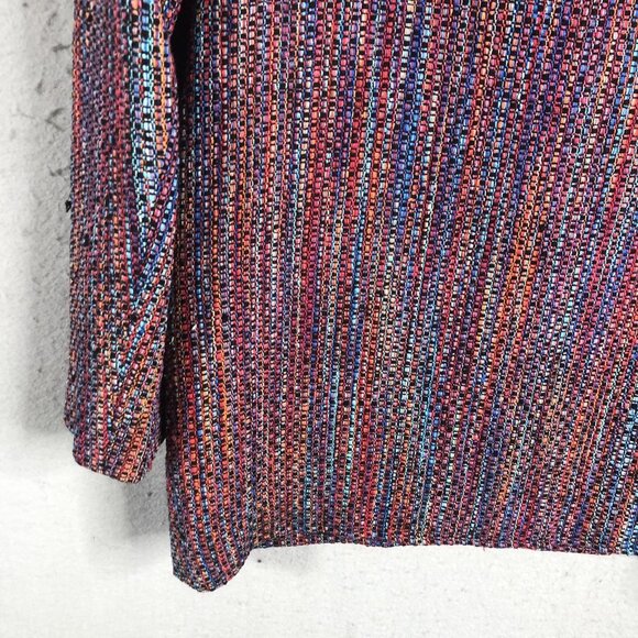 Taboh Blazer Womens Small Silk Textured Woven Single Button Jacket Made in USA - Picture 10 of 15